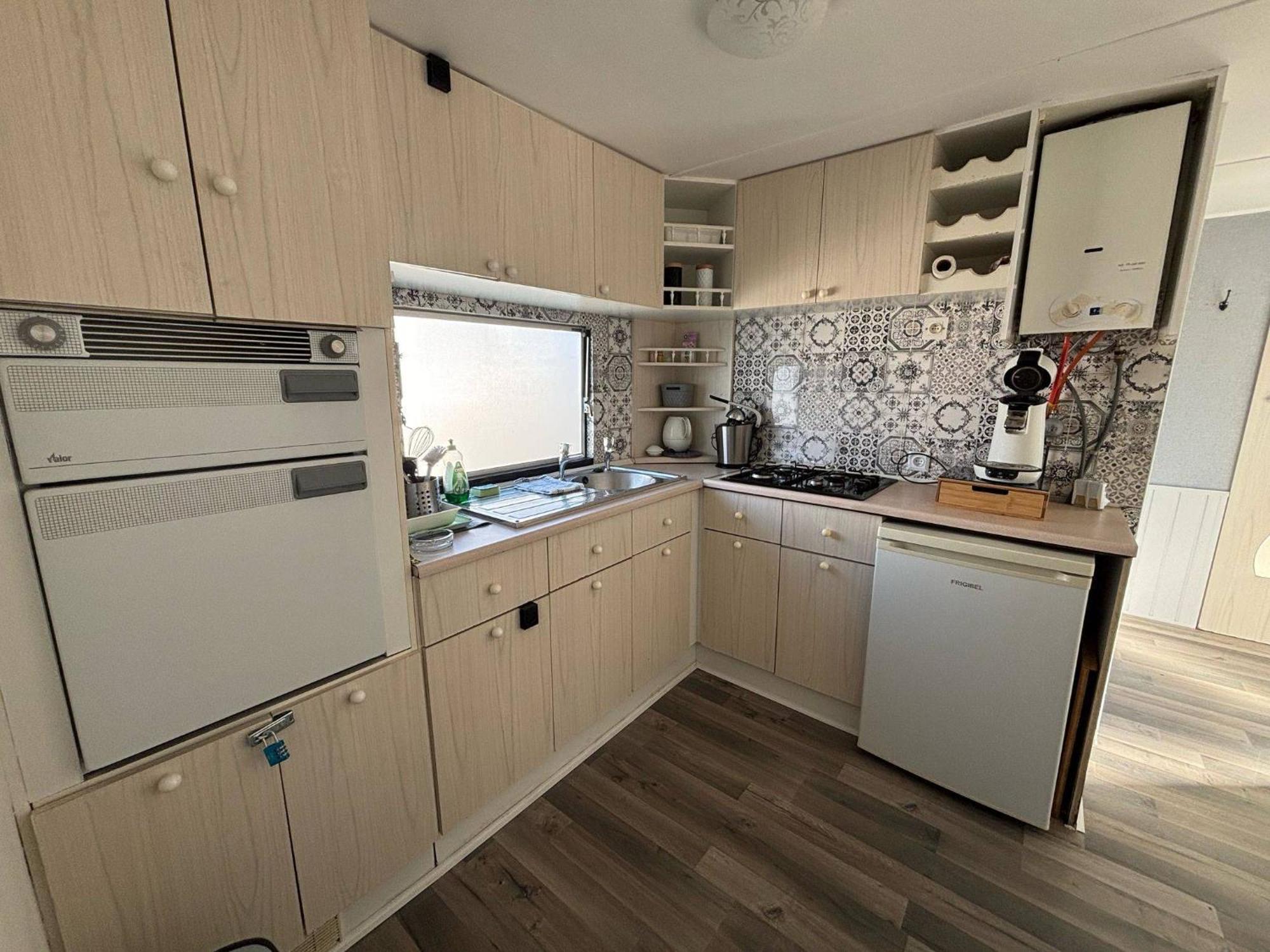 Mobile Home Au Camping New Vennepark Harendijk Екстер'єр фото